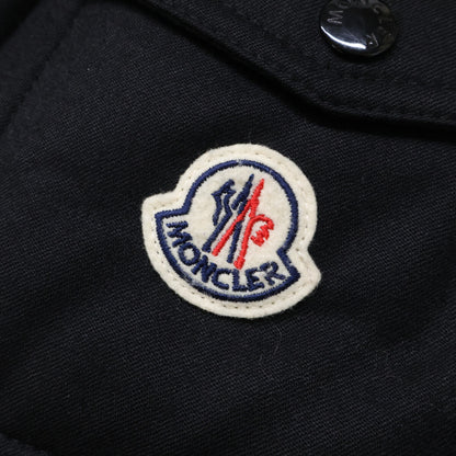 MONCLER MONTGENEVRE Wool Hooded Down Jacket Black Size 0