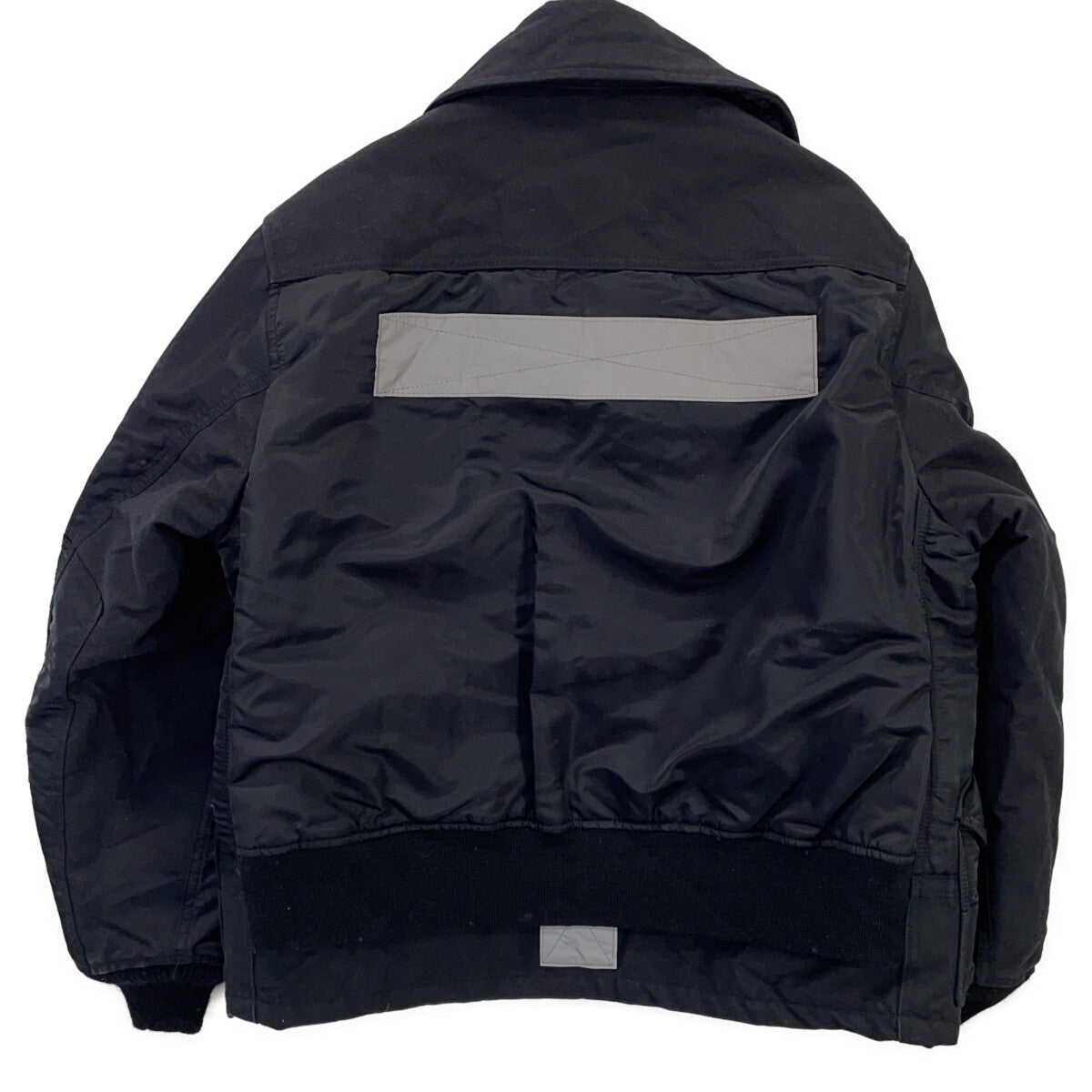 AVIREX 783-3252065 CWU Type Fireman Jacket Black Size L