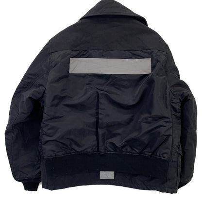 AVIREX 783-3252065 CWU Type Fireman Jacket Black Size L