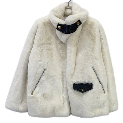 CULLNI 21AW Faux Fur Jacket White Size 0