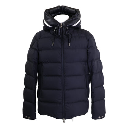 MONCLER CARDERE Polyester Short Down Jacket Blue Size 2