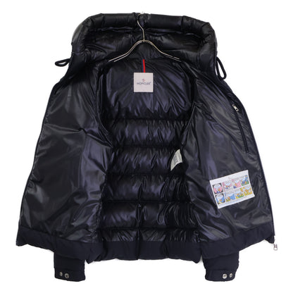 MONCLER CARDERE Polyester Short Down Jacket Blue Size 2