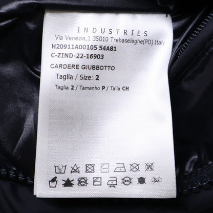 MONCLER CARDERE Polyester Short Down Jacket Blue Size 2