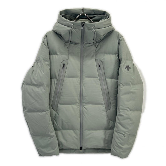 Mizusawa Down Mountaineer Khaki Polyester Down Coat Size L