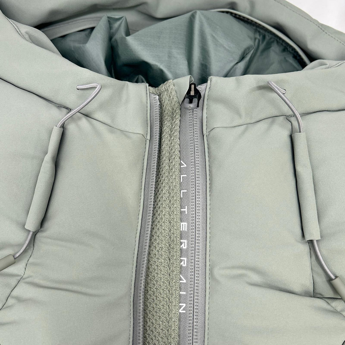 Mizusawa Down Mountaineer Khaki Polyester Down Coat Size L