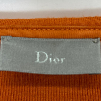 Dior HOMME Khaki/Orange Viscose Zip-Up Hoodie Size M