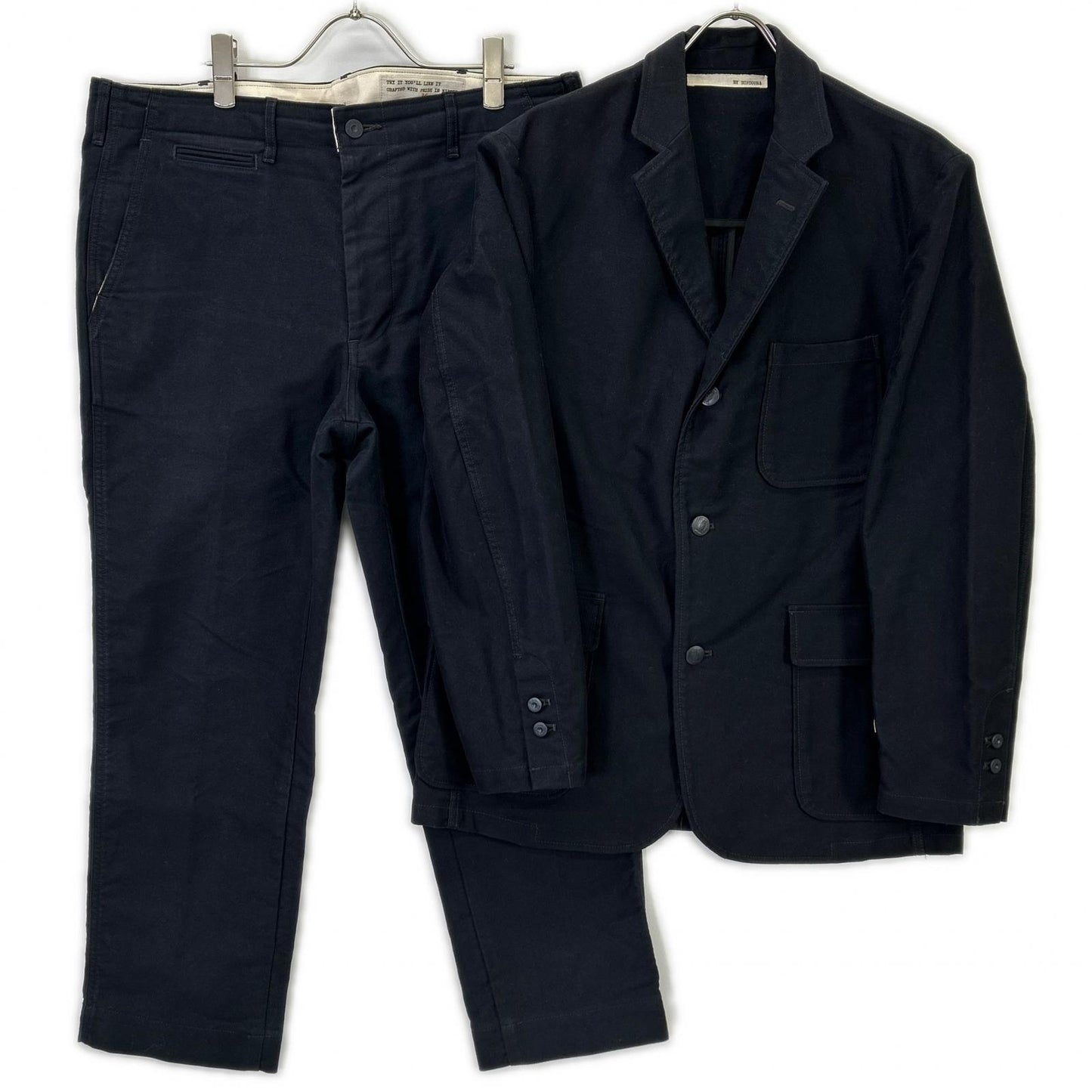 BONCOURA Moleskin 3B Jacket Black Size 40/36
