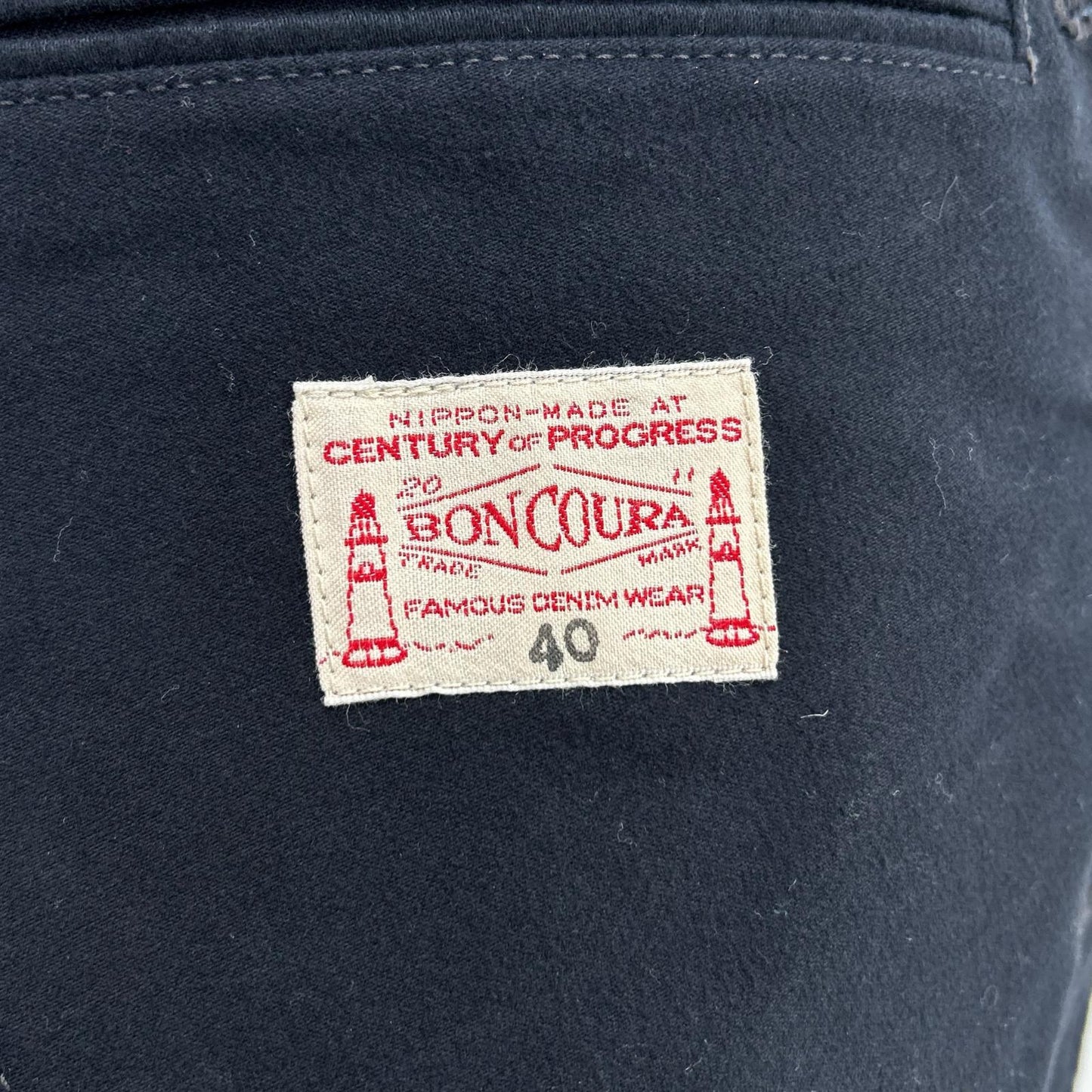 BONCOURA Moleskin 3B Jacket Black Size 40/36