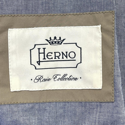 HERNO IM0091U Trench Coat Beige Size 46