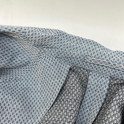 LARDINI Gray Birdseye Cotton 2B Blazer Size 44