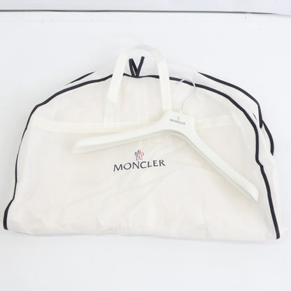 MONCLER MONTGENEVRE Wool Hooded Down Jacket Black Size 2
