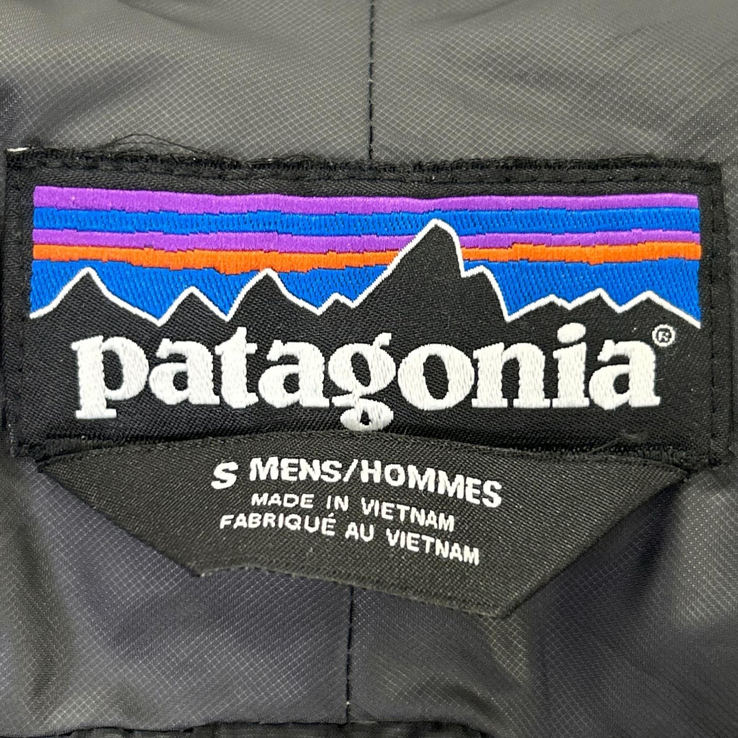 Patagonia Black Hi-Loft Down Hoodie Jacket Size S