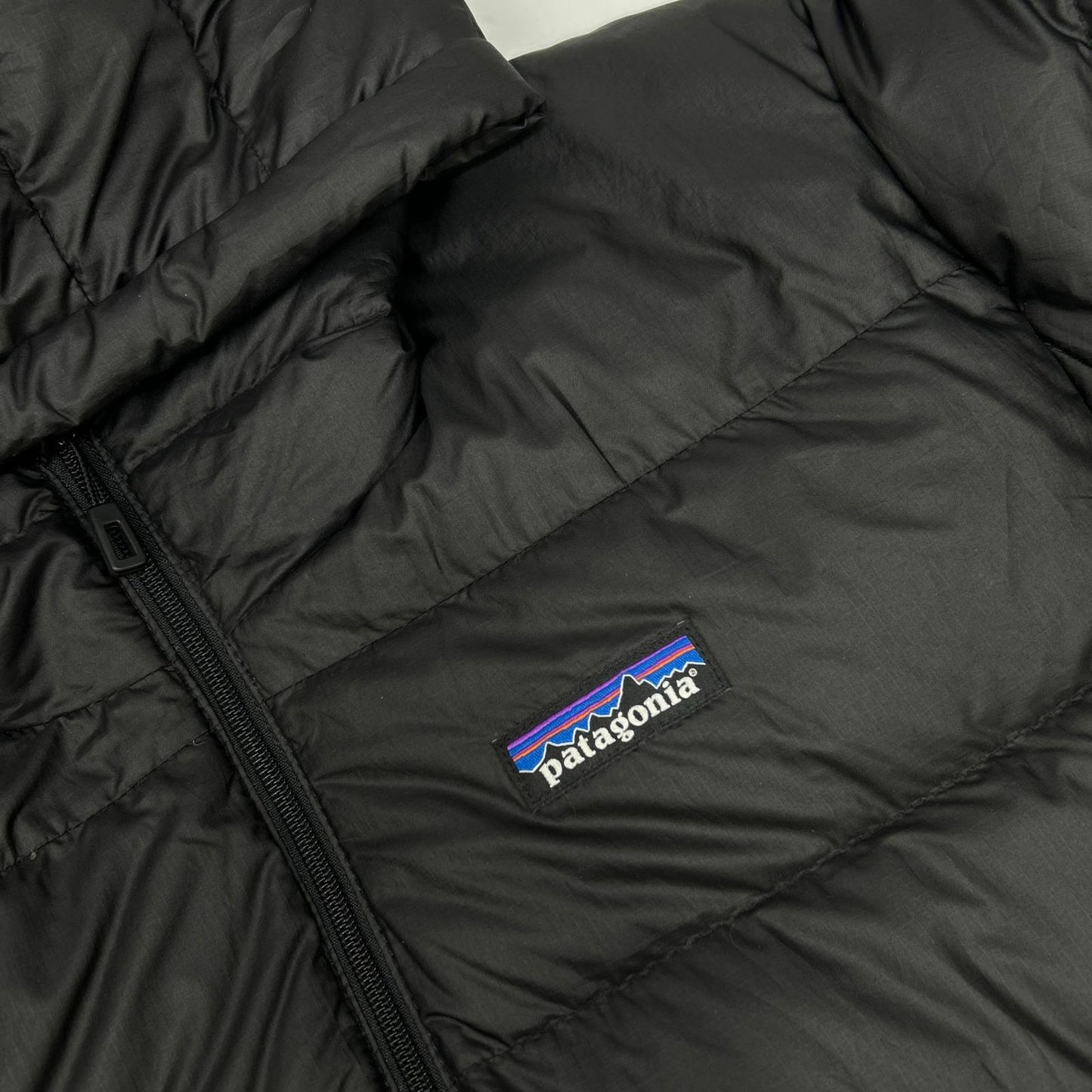 Patagonia Black Hi-Loft Down Hoodie Jacket Size S