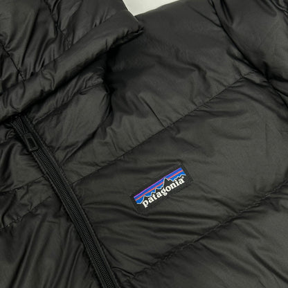 Patagonia Black Hi-Loft Down Hoodie Jacket Size S
