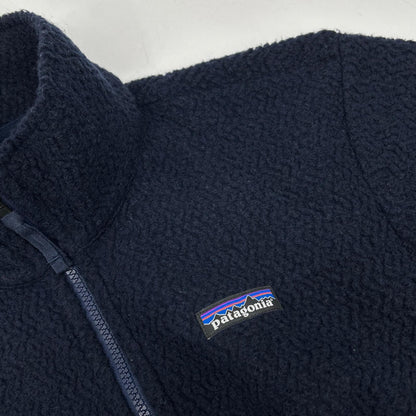 Patagonia Navy Woolyester Fleece Jacket Size S