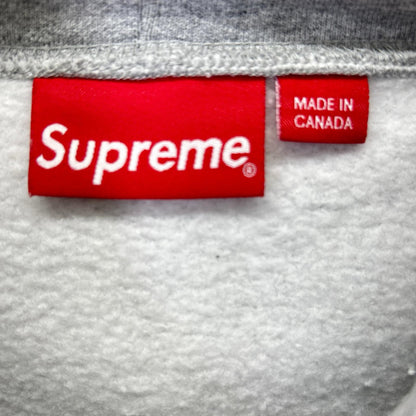 Supreme 23FW Gray Small Box Hooded Sweatshirt Size S