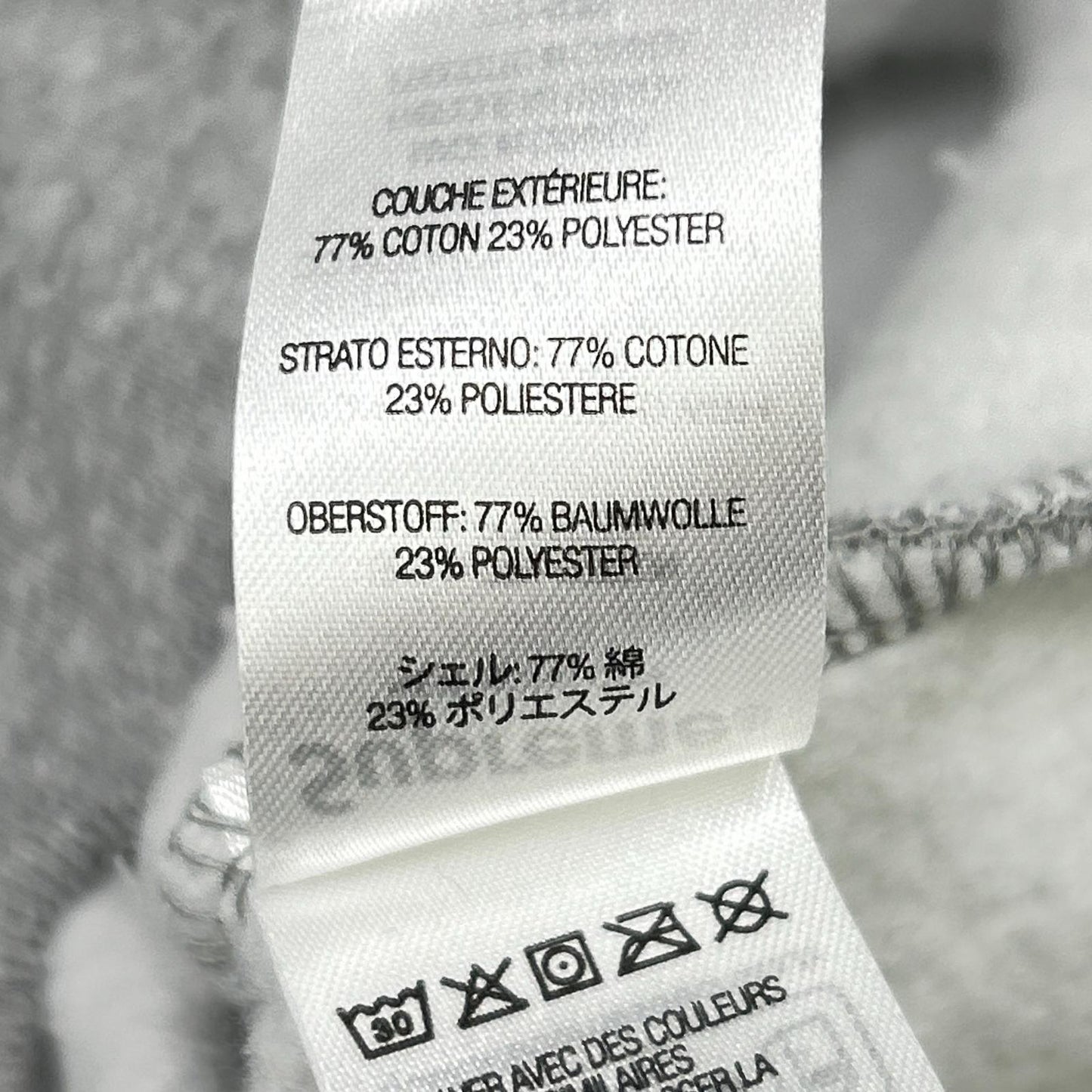 Supreme 23FW Gray Small Box Hooded Sweatshirt Size S