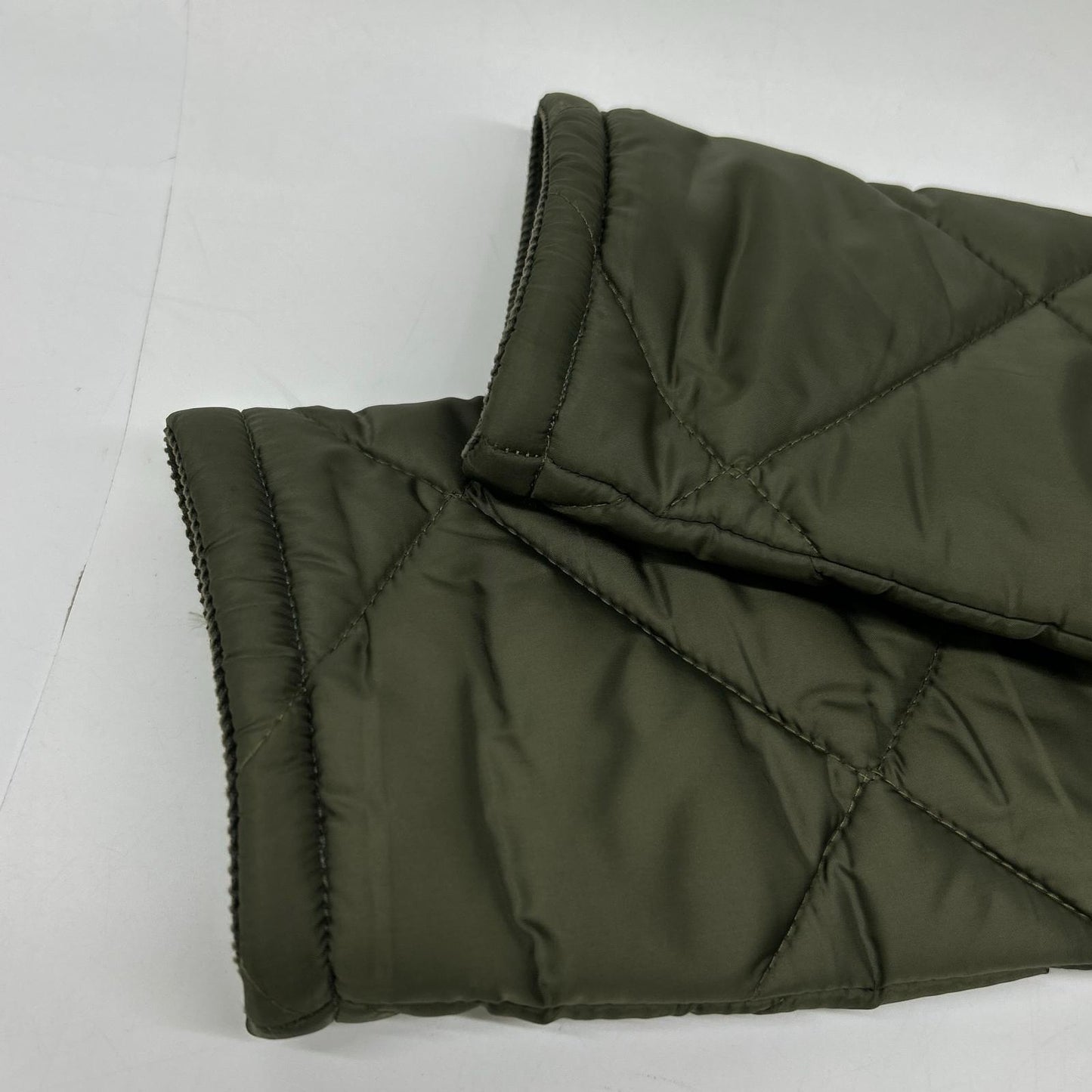 LAVENHAM Green Polka Dot Lining Quilted Coat Size 36