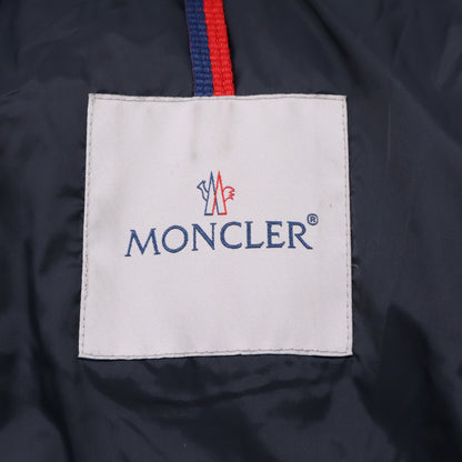 MONCLER MONTGENEVRE Wool Hooded Down Jacket Blue Size 1