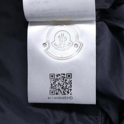 MONCLER MONTGENEVRE Wool Hooded Down Jacket Blue Size 1
