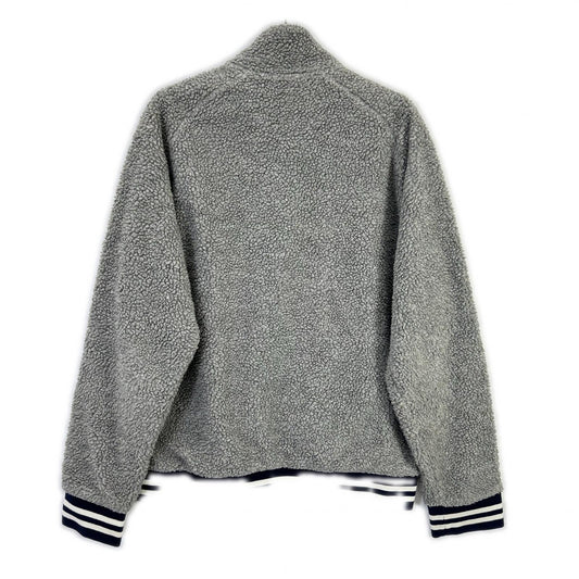 POLO RALPH LAUREN Gray Boa Fleece Jacket Size M