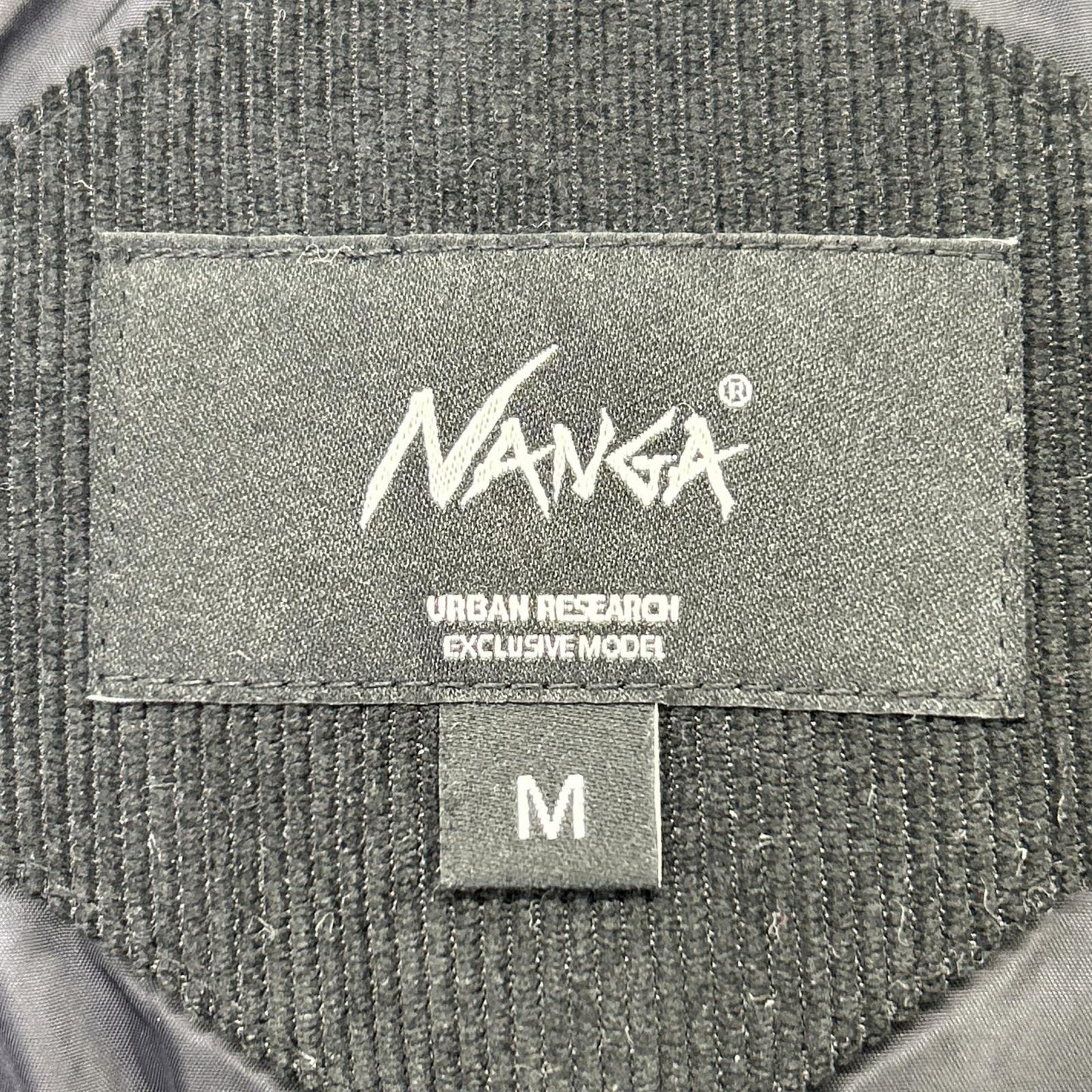 NANGA Black UR AURORA 3-Layer Down Jacket Size M