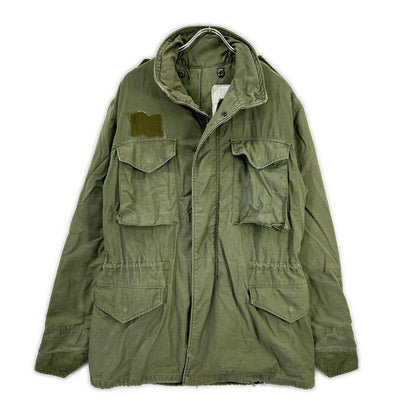 MILITARY Khaki '81 M-65 SCOVILL Zip Field Jacket Size M/L