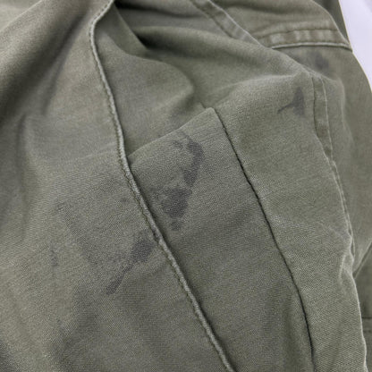 MILITARY Khaki '81 M-65 SCOVILL Zip Field Jacket Size M/L