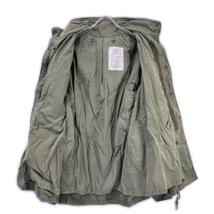 MILITARY Khaki '81 M-65 SCOVILL Zip Field Jacket Size M/L
