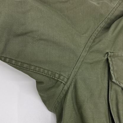 MILITARY Khaki '81 M-65 SCOVILL Zip Field Jacket Size M/L