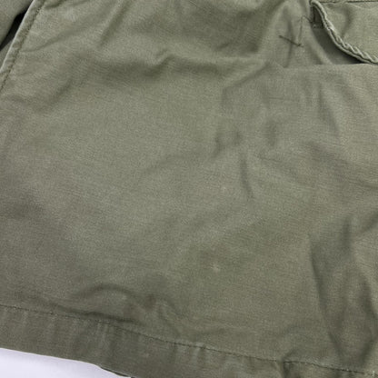 MILITARY Khaki '81 M-65 SCOVILL Zip Field Jacket Size M/L