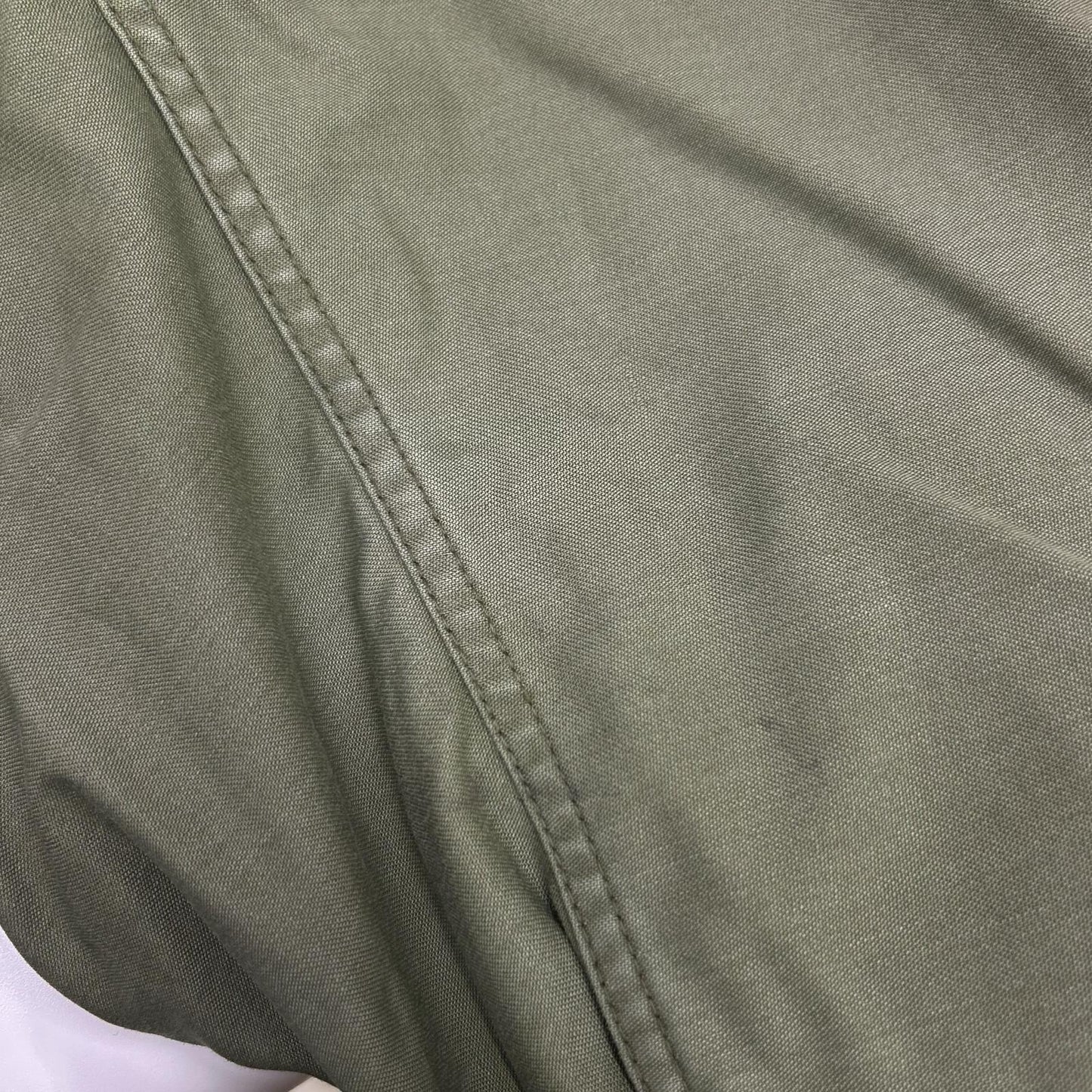 MILITARY Khaki '81 M-65 SCOVILL Zip Field Jacket Size M/L