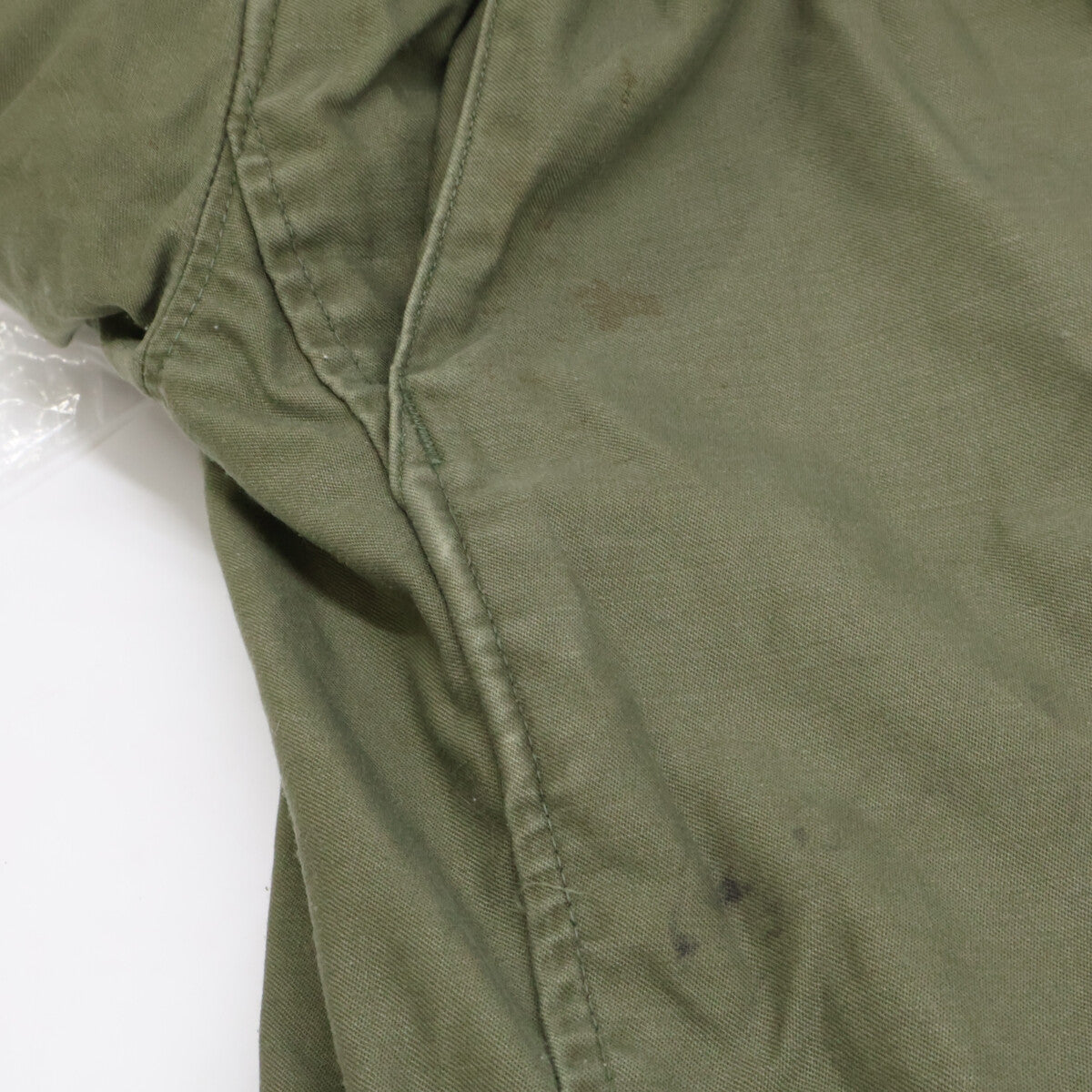MILITARY Khaki M-65 Aluminum TALON Zip Field Jacket Size XL