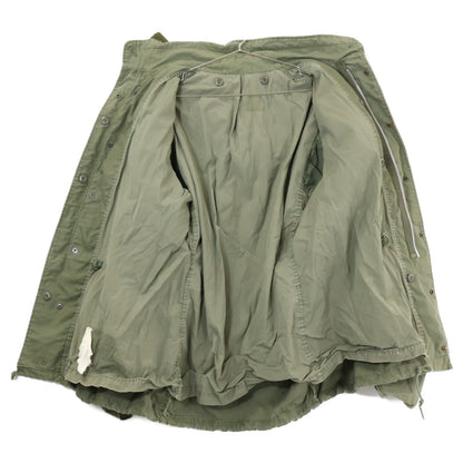 MILITARY Khaki M-65 Aluminum TALON Zip Field Jacket Size XL