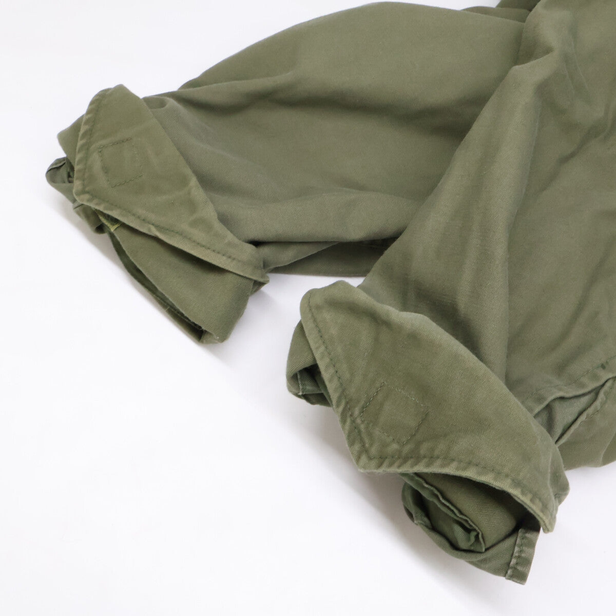 MILITARY Khaki M-65 Aluminum TALON Zip Field Jacket Size XL