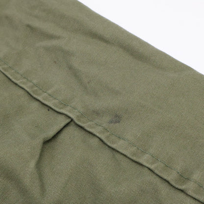 MILITARY Khaki M-65 Aluminum TALON Zip Field Jacket Size XL