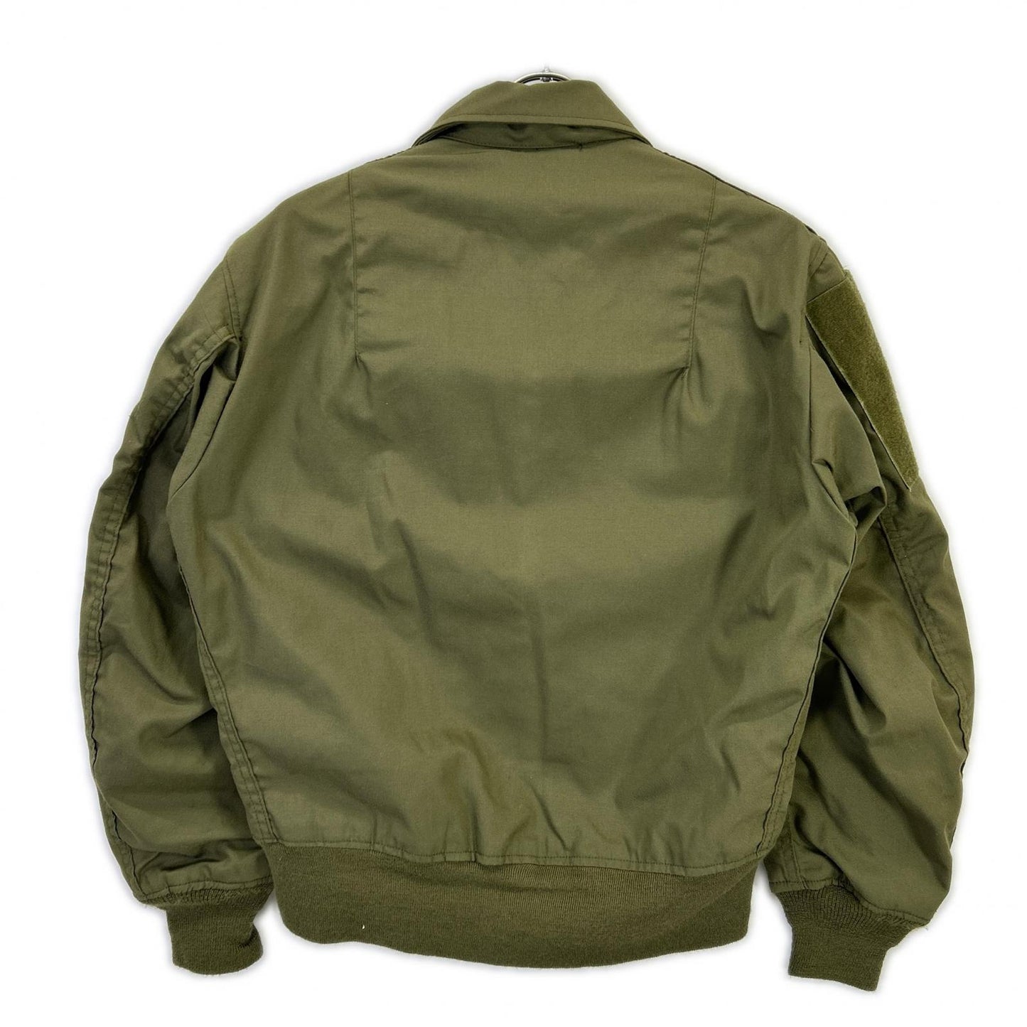 MILITARY Khaki '80 Mickey Patch CVC Tanker Jacket Size S/R