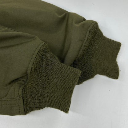MILITARY Khaki '80 Mickey Patch CVC Tanker Jacket Size S/R