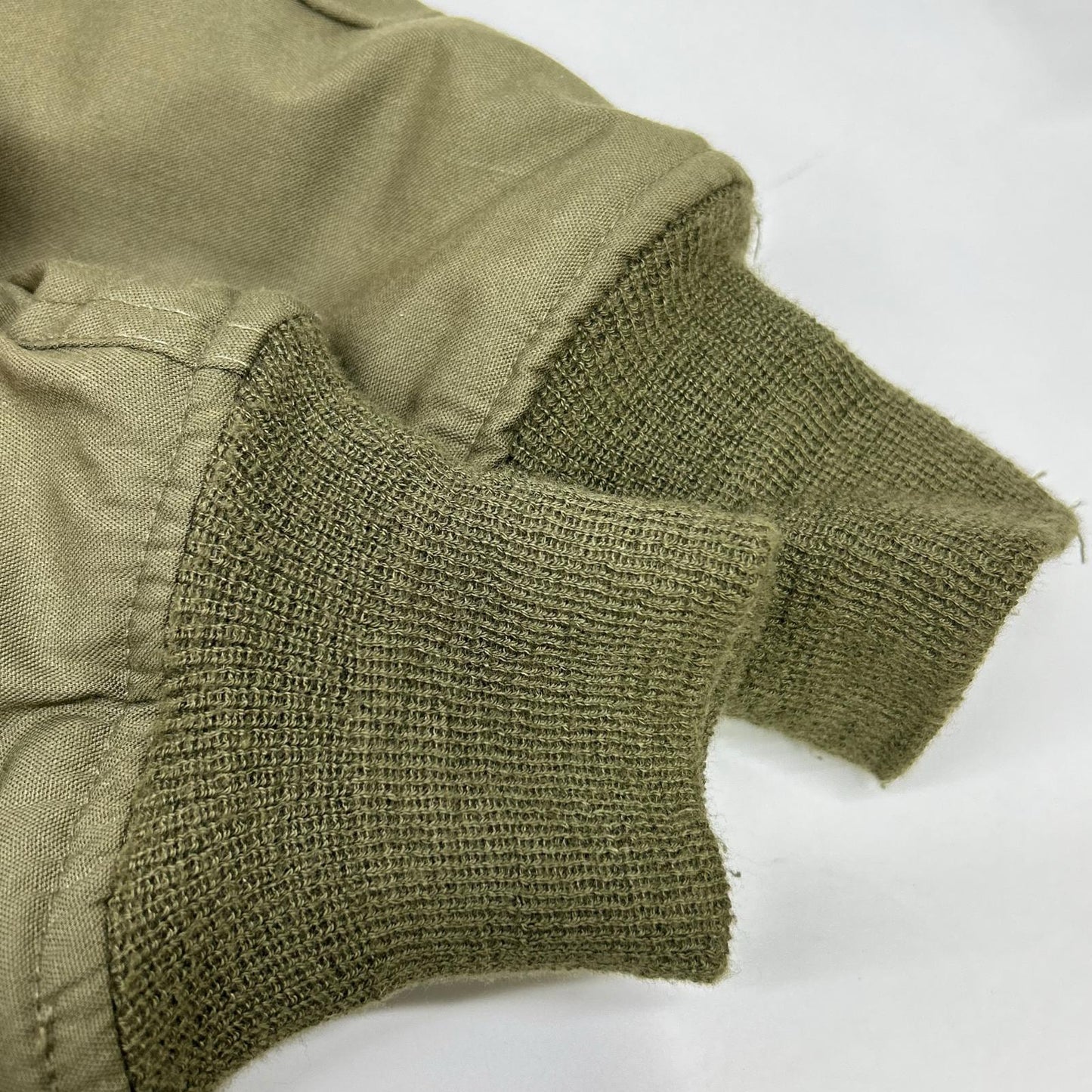 MILITARY Khaki '86 Flag Patch CVC Tanker Jacket Size S/R