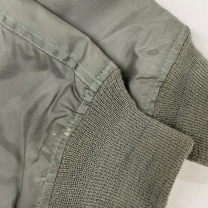 MILITARY Khaki '88 Patch CWU-36P Flight Jacket Size SMALL
