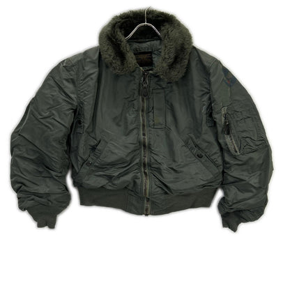 ALPHA INDUSTRIES Khaki B-15D 50s Flight Jacket Size 36