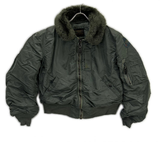 ALPHA INDUSTRIES Khaki B-15D 50s Flight Jacket Size 36
