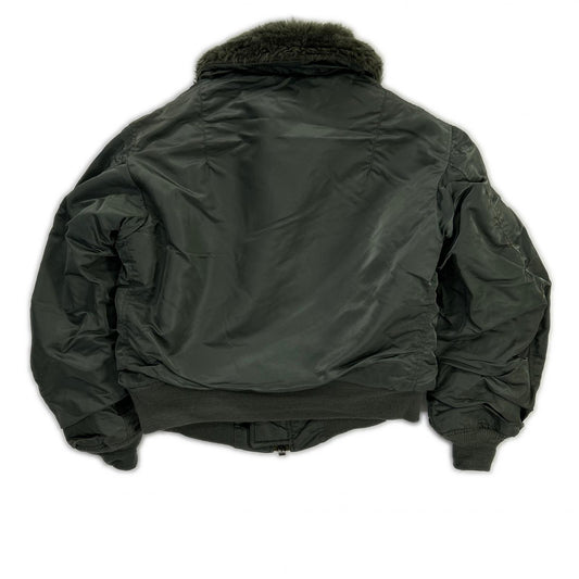 ALPHA INDUSTRIES Khaki B-15D 50s Flight Jacket Size 36