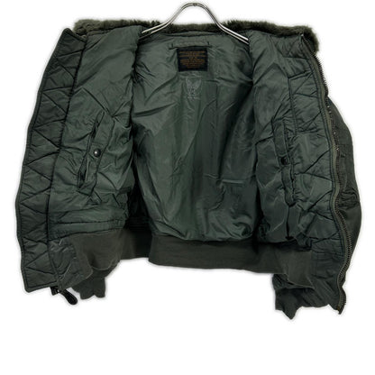 ALPHA INDUSTRIES Khaki B-15D 50s Flight Jacket Size 36