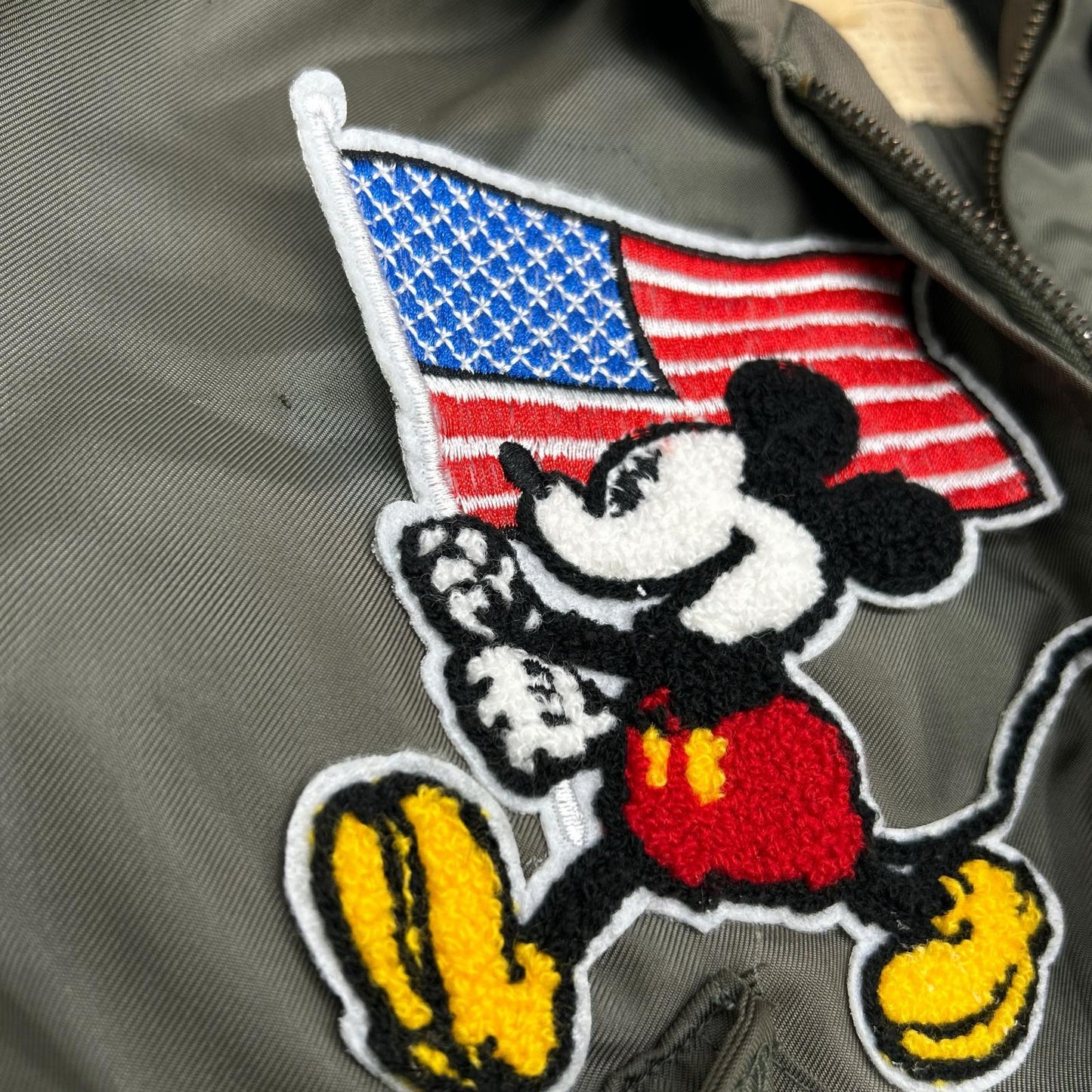 MILITARY '79 CWU36-P NASA Patch Flight Jacket Size S