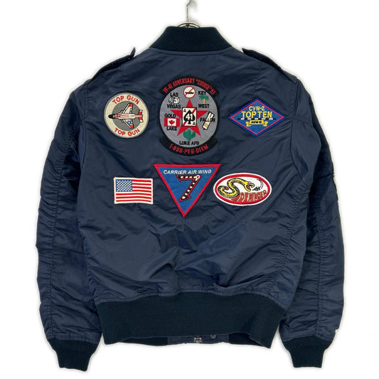 AVIREX Navy L2-A Flight Jacket Size M