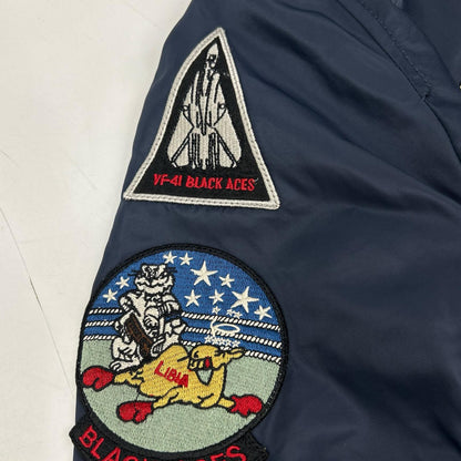 AVIREX Navy L2-A Flight Jacket Size M