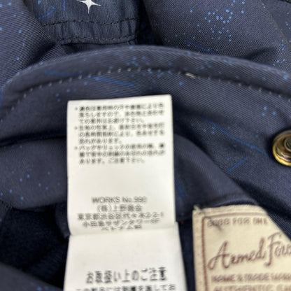 AVIREX Navy Space MA-1 Bomber Polyester Size M