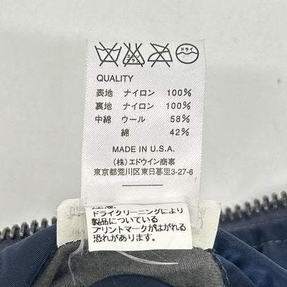 ALPHA INDUSTRIES Navy B15-C 50s Repro Jacket Size 36