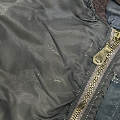 ALPHA INDUSTRIES Navy B15-C 50s Repro Jacket Size 36